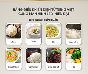 Nồi Cơm Điện Tử BlueStone RCB-5938 (1,8 Lít) - Hàng chính hãng