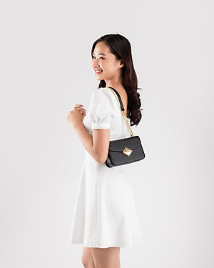 Túi Lata ( Thời trang nữ đi chơi size 17 - Túi đeo chéo da HN97 )