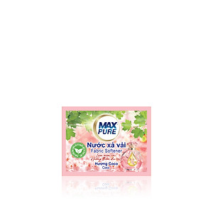 Dây 10 gói nước xả vải Maxpure hương CoCo 20ml