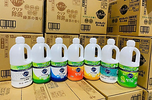  Nước rửa chén Kao 1380ml hương chanh nội địa Nhật Bản