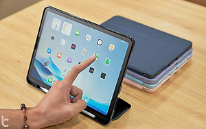 Bao da Cho IPAD Pro 11 inch M4 2024 Air 5/Air 4 10.9/ Pro 11 inch/Gen 9 8 7th 10.2/Gen 10 hiệu WIWU Classic II lưng mềm có khay bút chống sốc chống va đập - Hàng chính hãng