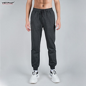 Quần Jogger Thun Cao Cấp VIỆT PHÁP/ Chất liệu cotton co dãn thoải mái sang trọng cạp chun bo 9745