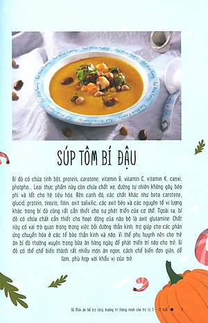 Sách Cùng Con Khôn Lớn - 30 Món Ăn Hỗ Trợ Tăng Trưởng Trí Thông Minh Cho Trẻ Từ 3- 12 Tuổi