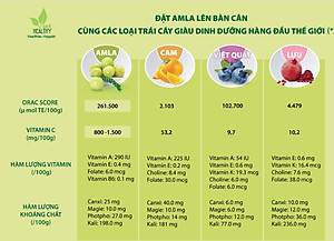 Bột Amla nguyên chất Viet Healthy 200g