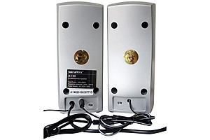 Loa Soundmax A140 2.0 (Bạc) - Thiết kế nhỏ gọn, năng động - Hàng chính hãng