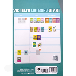 Sách Vic Ielts Listening Start