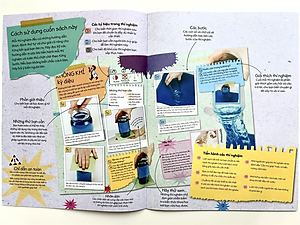 Sách Bộ 4 Cuốn: Thí Nghiệm Stem Siêu Sáng Tạo