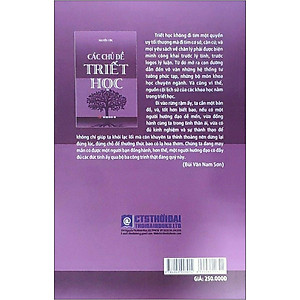Sách Các Chủ Đề Triết Học (Tái bản 2020)