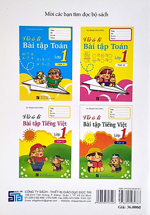 Vở Ô Li Bài Tập Toán Lớp 1 - Tập 2