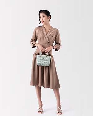 Túi Yuumy ( Thời trang nữ đi tiệc size 19 - Túi xách da Seasand YTX24 )