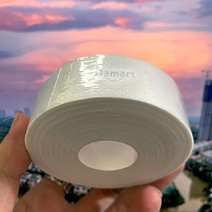 Cuộn 8M Băng Dán Cổ Áo Sơ Mi Chống Bẩn Vải Không Dệt Thoáng Khí Bám Dính Tốt Thấm Hút Mồ Hôi