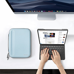 Túi chống va đập chính hãng TOMTOC (USA) Portfolio Holder Hardshell cho iPad Pro/Tablet/Notebook 