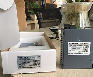Thiết bị chuyển đổi quang điện Gigabit 10/100/1000M (1 sợi quang) Netlink HTB-4100A - Hàng nhập khẩu