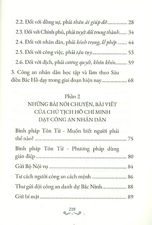 Sáu Điều Bác Hồ Dạy - Di Sản Vô Giá Xây Dựng Lực Lượng Công An Nhân Dân