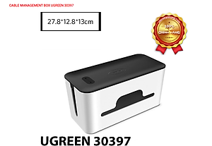 Hộp nhựa ABS đựng ổ cắm điện / dây sạc điện thoại UGREEN LP110 30397  . 30398 - Hàng Chính Hãng