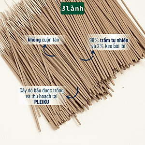 Nhang Trầm Hương Thượng Hạng 3 Lành Dài 23-30-40cm, Hộp 100-400gr Tự Nhiên 100% >15 Năm Trầm Thờ Cúng Thư Giãn Xông Nhà