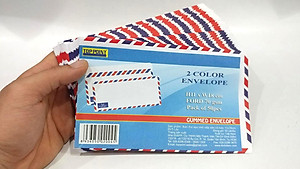 Bao Thư Sọc Nhỏ Nắp Xéo Có Keo (50 Cái/Lốc)