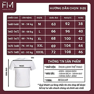 Combo siêu tiết kiệm 3 áo thun thể thao nam, chất thun lạnh co giãn tốt, thoáng mát thoải mái vận động - FORMEN SHOP - FMCB3TY002