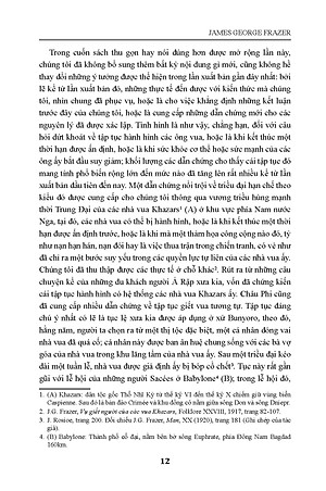 Cành Vàng Bách Khoa Thư Về Văn Hóa Nguyên Thủy