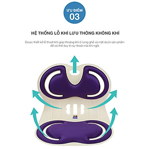 [Hàng chính hãng] Ghế chỉnh dáng ngồi đúng Infinity Pit Chair - Hàn Quốc. Ghế rộng phù hợp Nam, Nữ cân nặng từ 45 - 75kg. Sản phẩm nhiều màu, nhiều lựa chọn Combo cho gia đình.