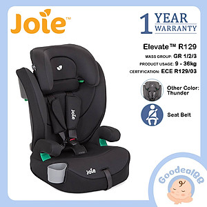Ghế Ngồi Ô Tô Trẻ Em Joie Elevate Two Tone Black