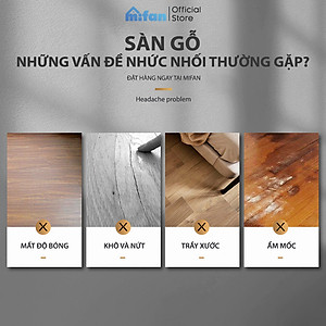 Sáp Ong Đánh Bóng Đồ Gỗ, Sàn Gỗ Mifan Beeswax 80gr - Làm mới, Phục hồi màu gỗ, vết xước bàn ghế, tủ, cửa gỗ - Hàng chính hãng