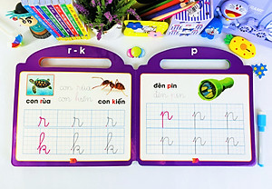 Sách - Chuẩn bị cho bé tới trường: Chữ cái và chữ số ndbooks