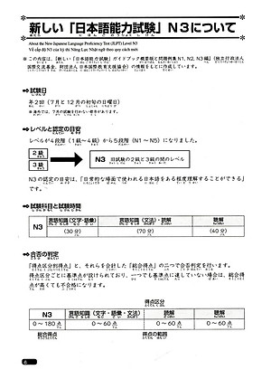 Sách Luyện Thi Năng Lực Nhật Ngữ N3 - Nghe Hiểu - Tái Bản