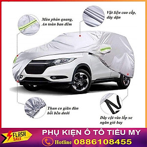 Bạt Phủ Xe Ô Tô Kia Morning, Soluto, Cerato, Seltos, K3, Rondo, Optima, Chất Liệu Tráng Nhôm 3 lớp