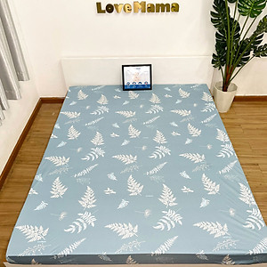 [Thun LỤA Mới] Ga Chống Thấm loại 1 chính hãng LoveMama mềm mại thoáng mát