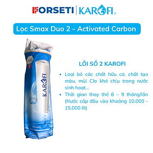 Bộ 3 Lõi lọc nước số 1,2,3 hàng chính hãng Karofi