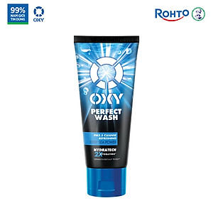 Sữa rửa mặt cho nam Oxy sạch sâu mát lạnh dạng kem Oxy Perfect Wash 100g