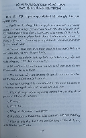 Bình luận Bộ luật Hình sự năm 2015 (Phần hai-Các tội phạm), Chương XVIII, Mục 3: xâm pham trật tự quản lý kinh tế