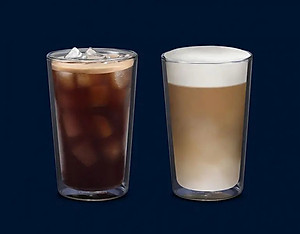 [Hàng chính hãng] Bộ 2 ly thủy tinh DeLonghi (400ml)