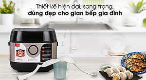Nồi cơm cao tần Toshiba RC-10IX1PV (1 Lít)- Hàng Chính Hãng