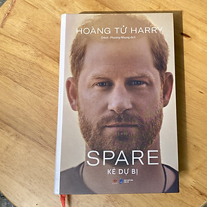 Sách - Spare - Kẻ Dự Bị, Hoàng tử Harry