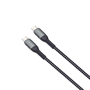 Cáp sạc siêu nhanh và truyền dữ liệu tốc độ cao Volwatt GE-031-CC 240W Type-C to Type-C Cable - Hàng Chính Hãng