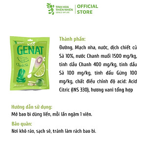 Combo 5 sản phẩm kẹo Genat - Kẹo thảo mộc Covitux, Gezcol , Genat Gừng, Genat chanh sả, viên ngậm Zalocol hỗ trợ giảm ho, giảm đờm, đau rát họng