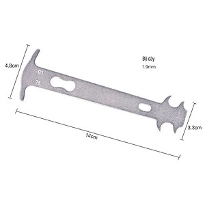 Dụng Cụ Thước Đo Kiểm Tra Độ Mòn Sên Xích Xe Đạp Giá Rẻ Hợp Kim Nhôm Mai Lee