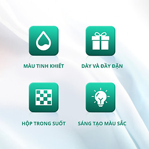 Màu Acrylic 100ml Cao Cấp Dạng Hũ Finenolo Deli - Tô Đất Sét, Đất Nặn Tự Khô, Vẽ Túi Vải Tote, Quần Áo DIY, Giày, Tranh Tường, Đa Chất Liệu, Tươi Sáng, Nhanh Khô - Nhiều Màu Sắc