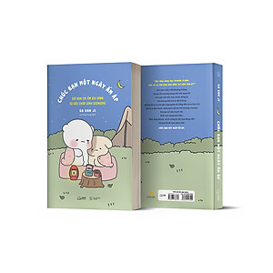 Sách Chúc Bạn Một Ngày Ấm Áp (Gửi Bạn Cái Ôm Dịu Dàng Từ Gấu Chữa Lành Ggongdal)