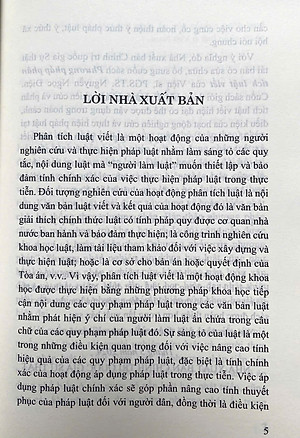 Phương Pháp Phân Tích Luật Viết 