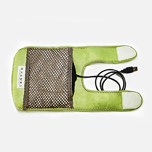 Bộ đai chườm nóng thảo dược giảm đau khuỷu tay dùng điện - Hapaku