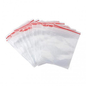 1Kg Túi Zip - Túi Zipper Chỉ Đỏ