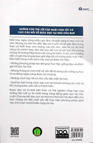 Sách Cha Mẹ Mỹ Dạy Con Tại Nhà Như Thế Nào