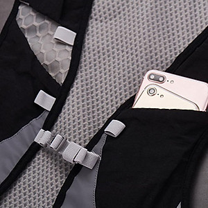 Balo Vest Đựng Nước Chạy Bộ RIMIX Có Phản Quang Và Túi Đựng Nước Lớn