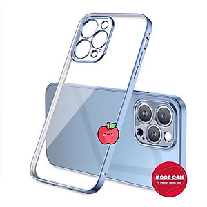 Ốp lưng KST DESIGN trong suốt Viền Màu Dành cho 11/12/12 promax /13/ 13pro/ 13 promax - Hàng Chính Hãng