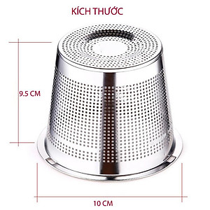BỘ LỌC PHA TRÀ HÌNH TRỤ TRÒN LOẠI CỰC ĐẠI LÀM BẰNG INOX SUS 304 AN TOÀN TUYỆT ĐỐI