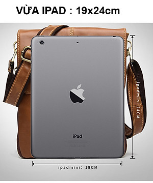 Túi đeo chéo nam DA BÒ THẬT phong cách mới  - BEE GEE DCN9194