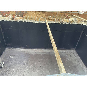 Keo quét chống thấm tường, Bịt kín mọi KHE NỨT , TRẦN, MÁI NHÀ , SÂN THƯỢNG, NHÀ VỆ SINH, MÁNG SÓI, đa năng  thông minh . Tặng kèm chổi quét sơn và 3m vải